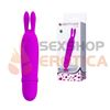 Vibrador vaginal con 10 modos de vibracion y forma de conejo